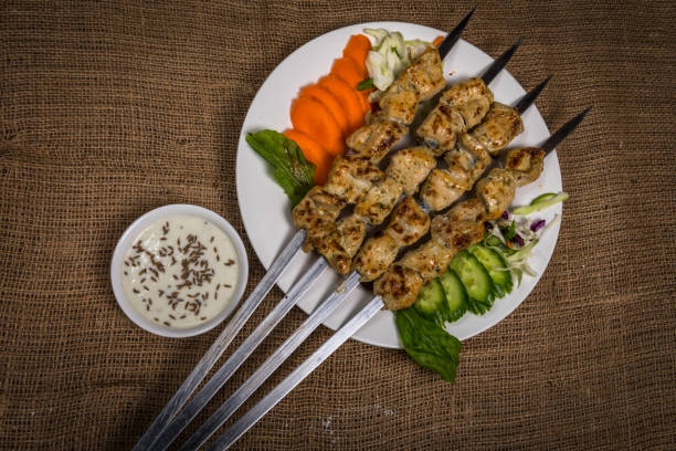 Chicken Lahsooni Kebab
