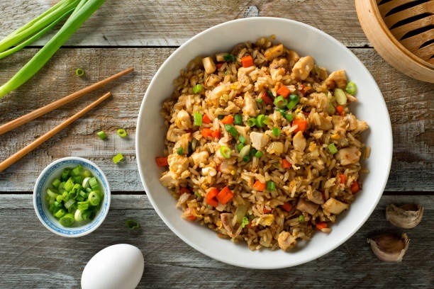 Egg Garlic Fried Rice
