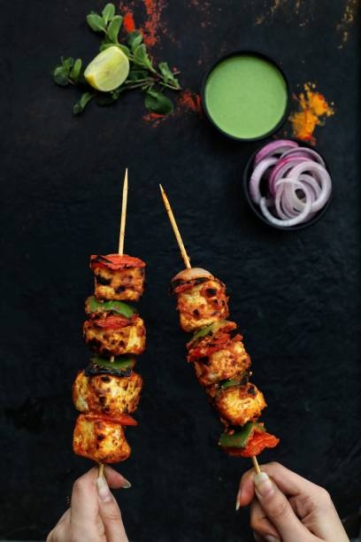 Paneer Tikka Shashlik