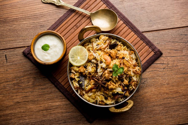 Vegetable Hyderabadi Biryani